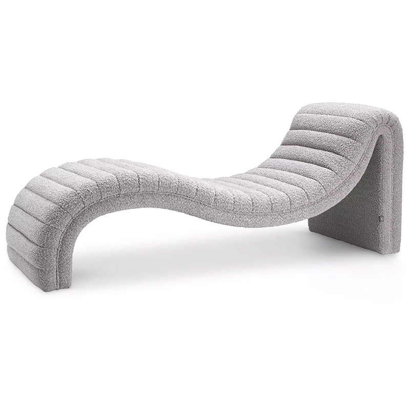 Кушетка Eichholtz Chaise Longue Pioneer Серый в Ижевске | Loft Concept 