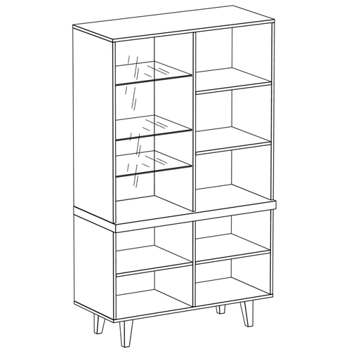 Шкаф-буфет Arden Mirror Cupboard в Ижевске