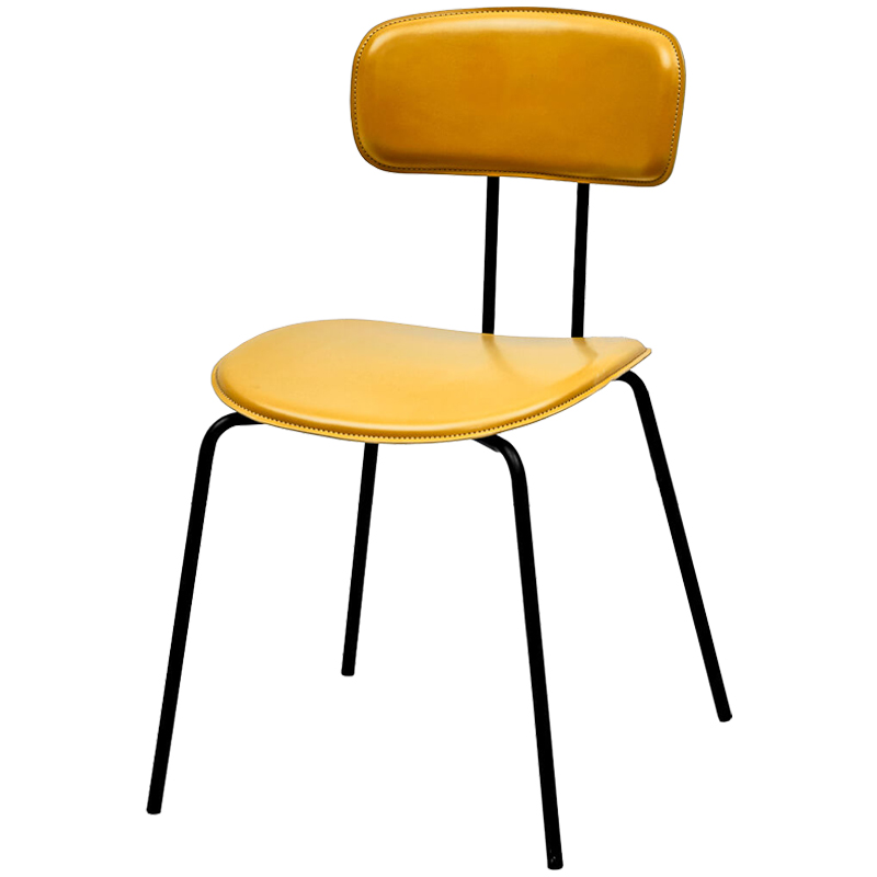 Стул Tyler Loft Stool yellow Желтый Черный в Ижевске | Loft Concept 