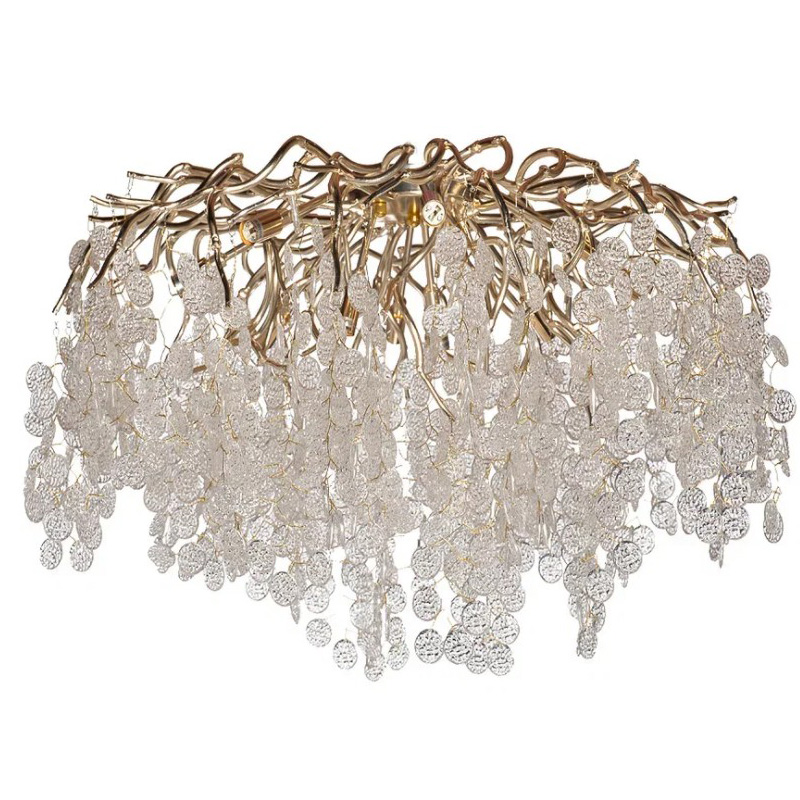 Потолочная люстра FAIRYTREE Champagne Chandelier 60 Золотой Шампань в Ижевске | Loft Concept 