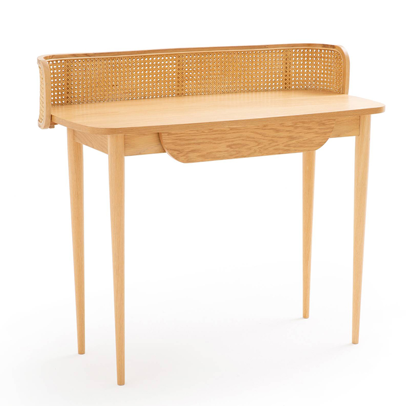 Рабочий стол Morten Wicker Table Светлый дуб в Ижевске | Loft Concept 