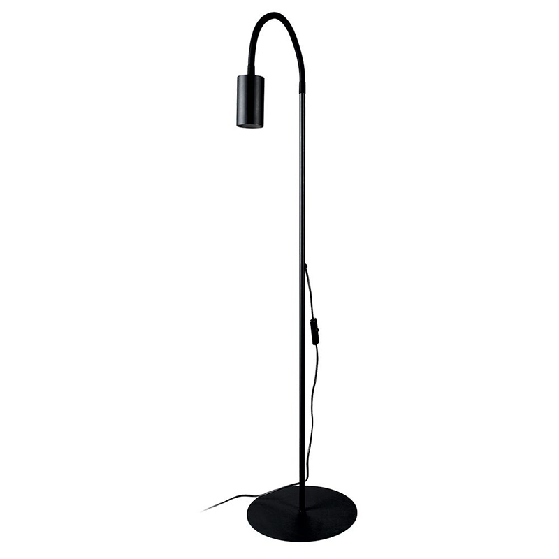 Торшер Noor Trumpet Floor Lamp black Черный в Ижевске | Loft Concept 