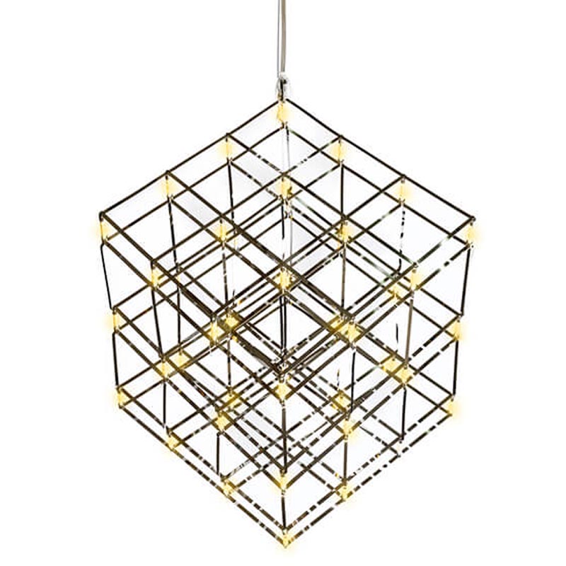 Люстра Moooi Tesseract Yellow lamp S Хром в Ижевске | Loft Concept 