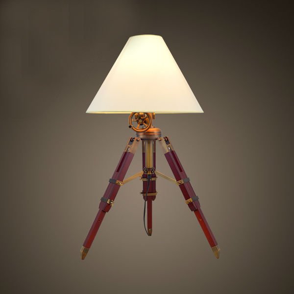 Настольная лампа Table Standing Lamp Red Бургундский красный в Ижевске | Loft Concept 