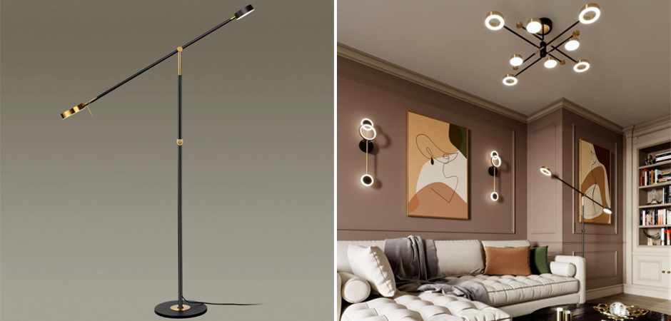 Торшер с регулировкой Bendik Lighting Торшер с регулировкой Bendik Lighting - Loft-Concept в Ижевске