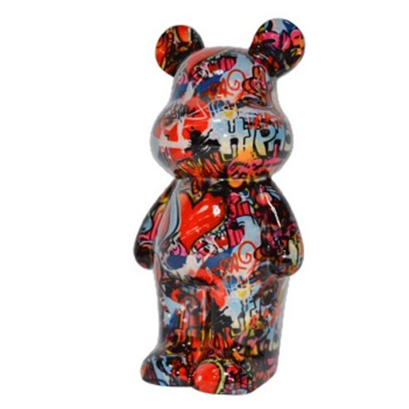 Статуэтка Graffiti Bear red Мульти в Ижевске | Loft Concept 