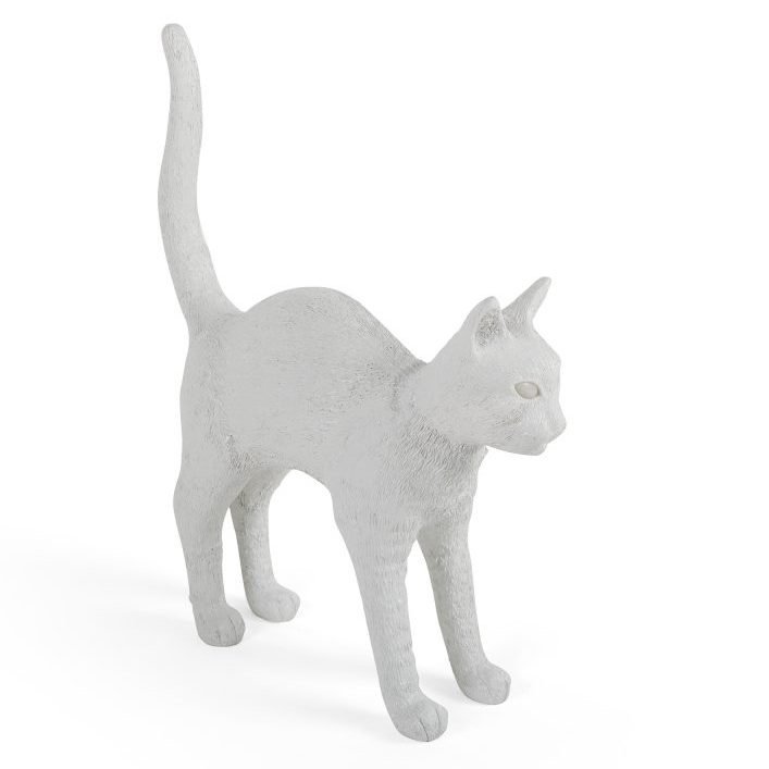 Лампа Seletti Jobby The Cat White Белый в Ижевске | Loft Concept 