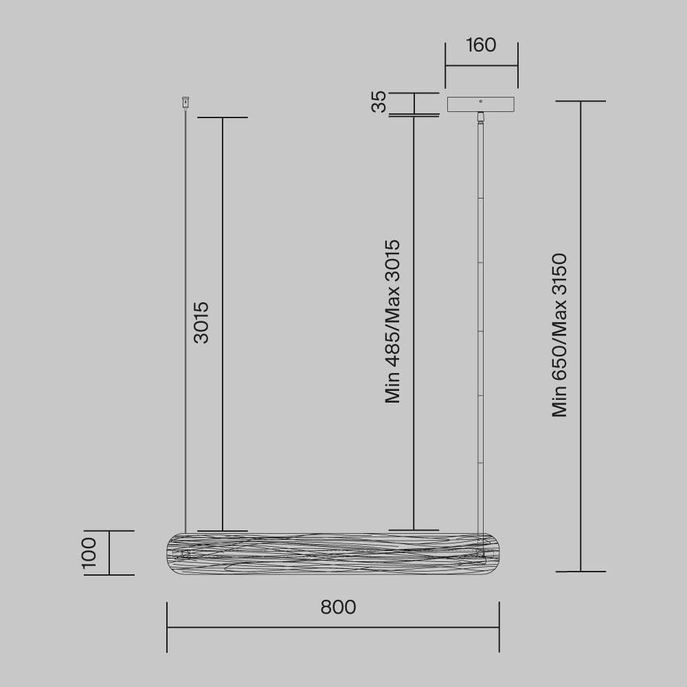 Подвесной светильник Frostum в Ижевске