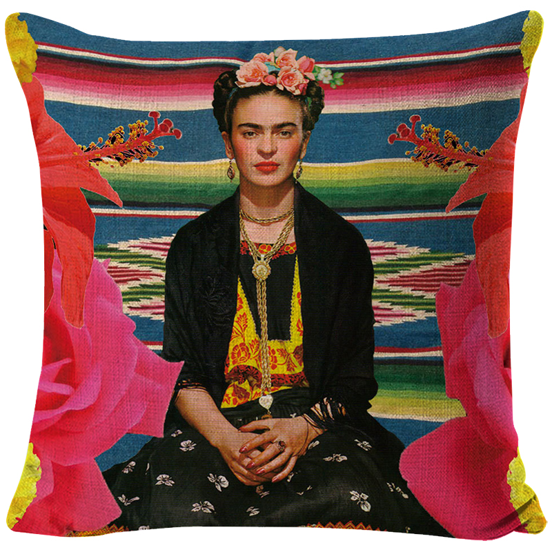 Декоративная подушка Frida Kahlo 6 Мульти в Ижевске | Loft Concept 