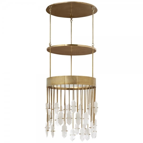 Люстра Kelly Wearstler Halcyon medium round chandelier Латунь в Ижевске | Loft Concept 