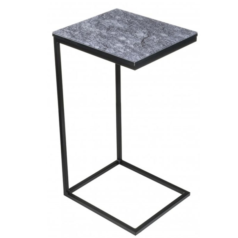 Приставной стол Zermatt Side Table gray Серый (Gray) в Ижевске | Loft Concept 