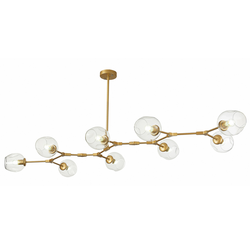 Люстра Branching Bubble Chandelier 9 gold Золотой в Ижевске | Loft Concept 