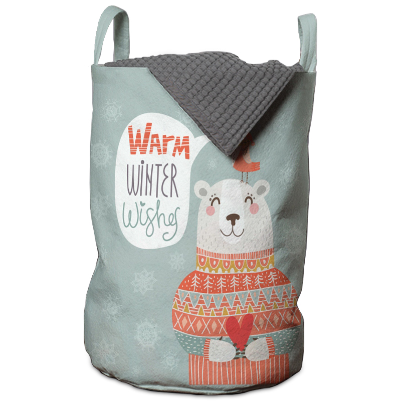 Корзина Warm winter wishes Basket Мульти в Ижевске | Loft Concept 