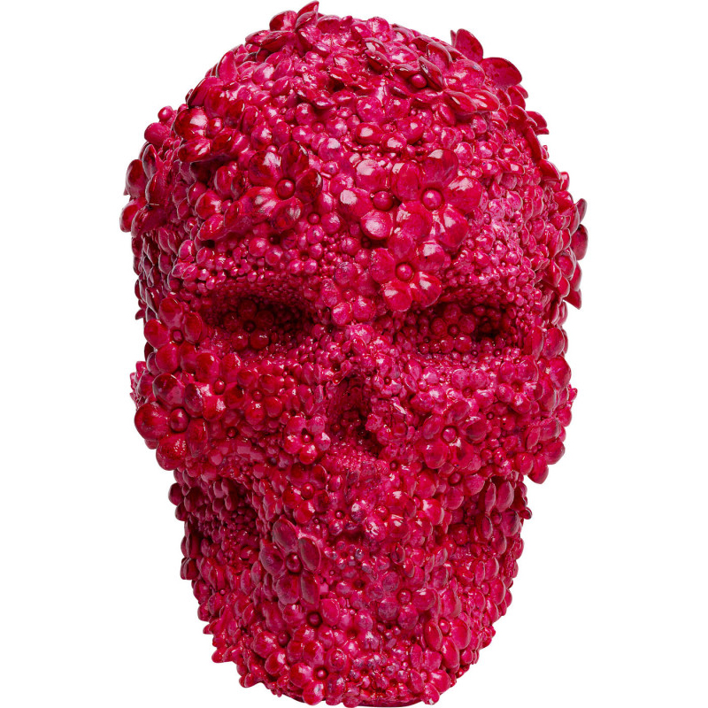 Копилка Pink Skull made of Flowers Малиновый (Crimson) в Ижевске | Loft Concept 