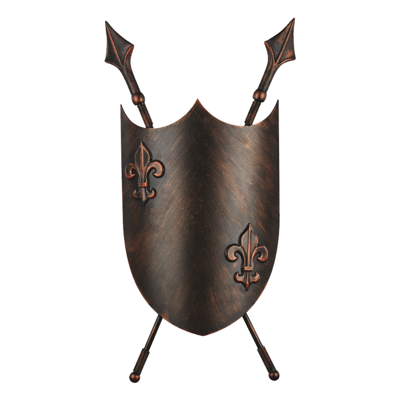 Бра Shield Heraldic Lily Sconce Коричневый винтаж в Ижевске | Loft Concept 