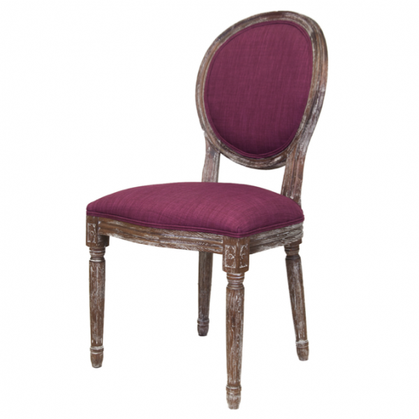 Стул French chairs Provence Violet Chair Фиолетовый Коричневый в Ижевске | Loft Concept 