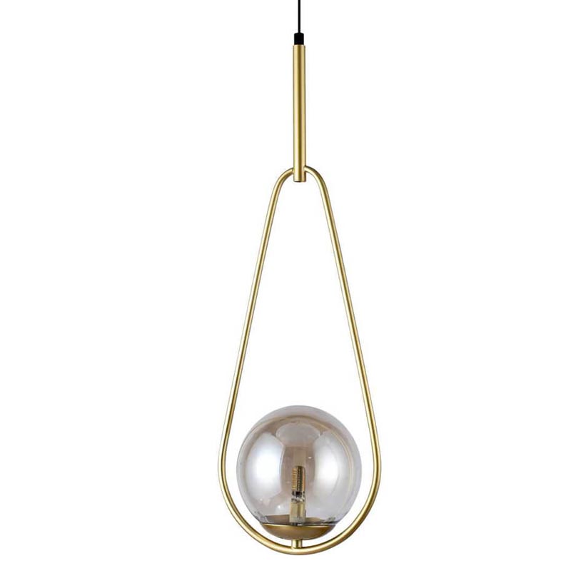 Подвесной светильник B.LUX C Ball gold 20 Серый (Gray) матовое золото в Ижевске | Loft Concept 