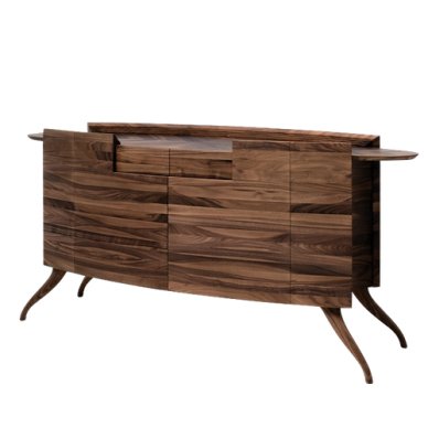 Буфет Sideboard Ceccotti Collezioni Черный в Ижевске | Loft Concept 