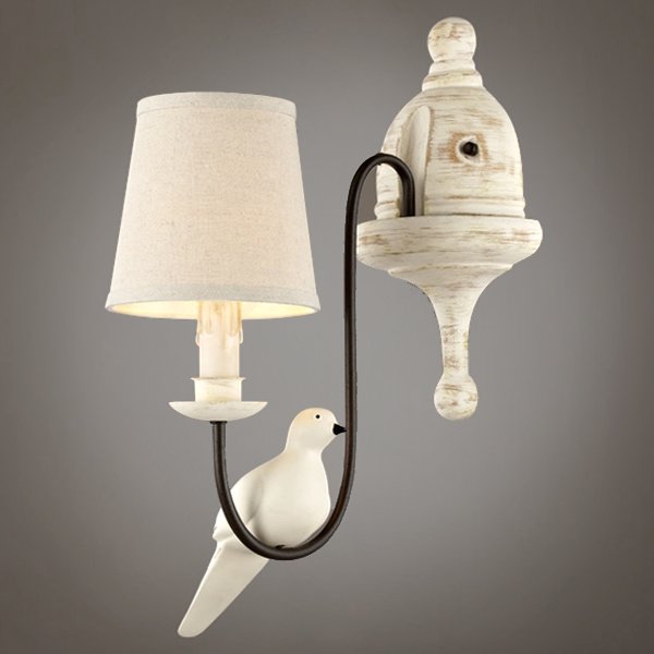 Бра Norman Bird Wall Lamp one ivory ( слоновая кость ) в Ижевске | Loft Concept 