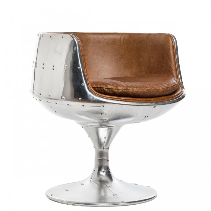 Кресло Aviator Cup Chair Коричневый в Ижевске | Loft Concept 