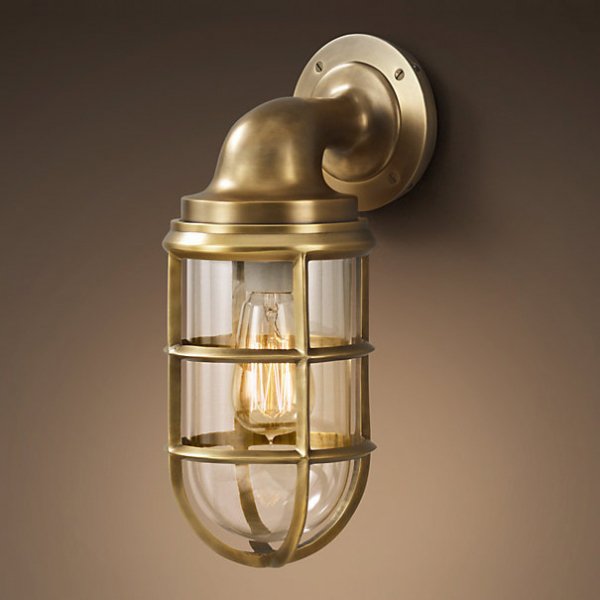 Бра RH STARBOARD wall lamp brass Латунь в Ижевске | Loft Concept 