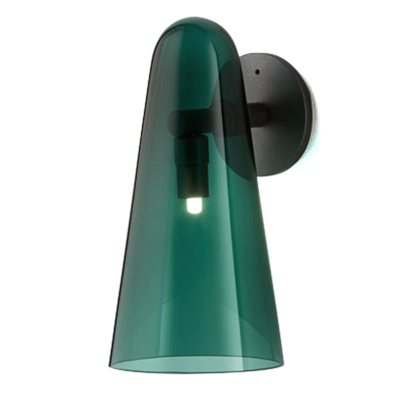 Бра Domi Sconce Green Черный Изумрудный в Ижевске | Loft Concept 