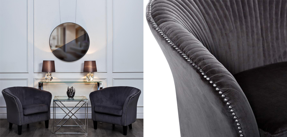 Кресло JackFlower Armchair grey Кресло JackFlower Armchair grey - Loft-Concept в Ижевске