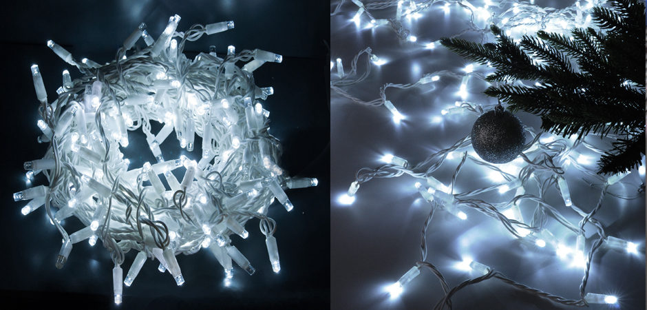 Гирлянда для улицы с Белым светом - Loft-Concept в Ижевске