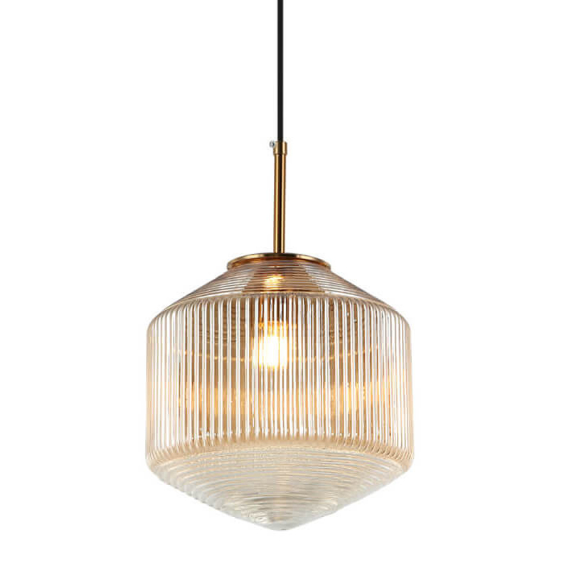 Подвесной светильник Clear Glass Pendant gold Бронза Золотой в Ижевске | Loft Concept 