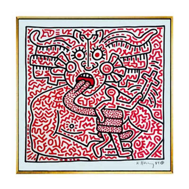 Постер Keith Haring 15 Мульти в Ижевске | Loft Concept 