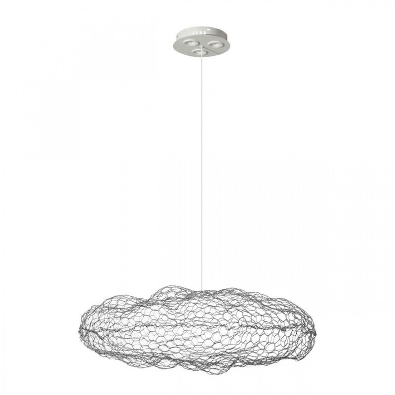 Светодиодная Люстра Серебряная Сеть LED Cloud Silver Серебряный в Ижевске | Loft Concept 