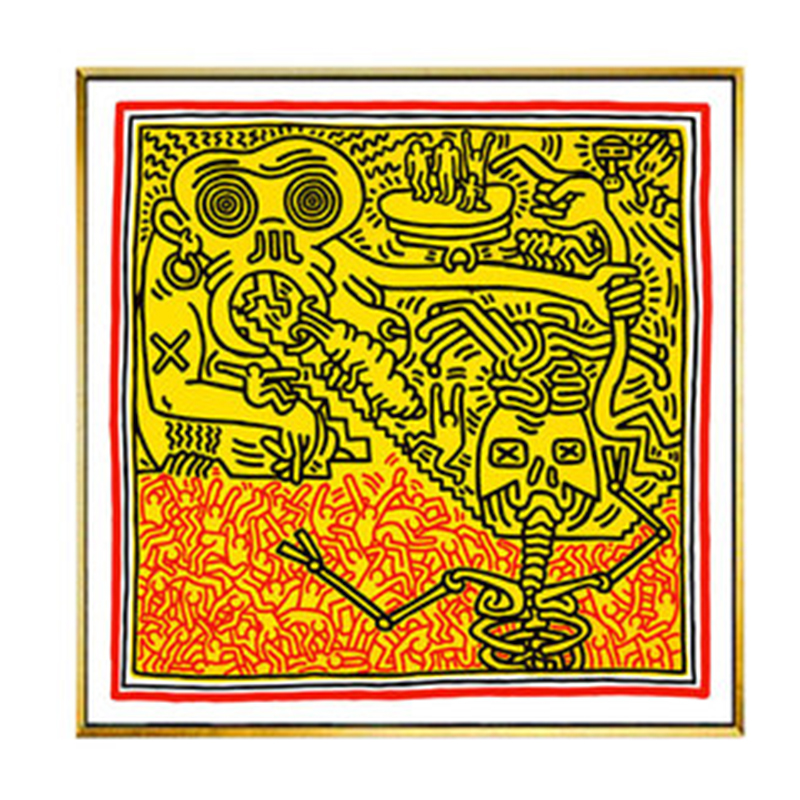 Постер Keith Haring 13 Мульти в Ижевске | Loft Concept 