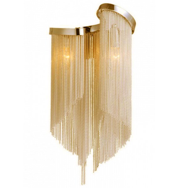 Бра Atlantis Chain Wall Lamp GOLD Золотой в Ижевске | Loft Concept 