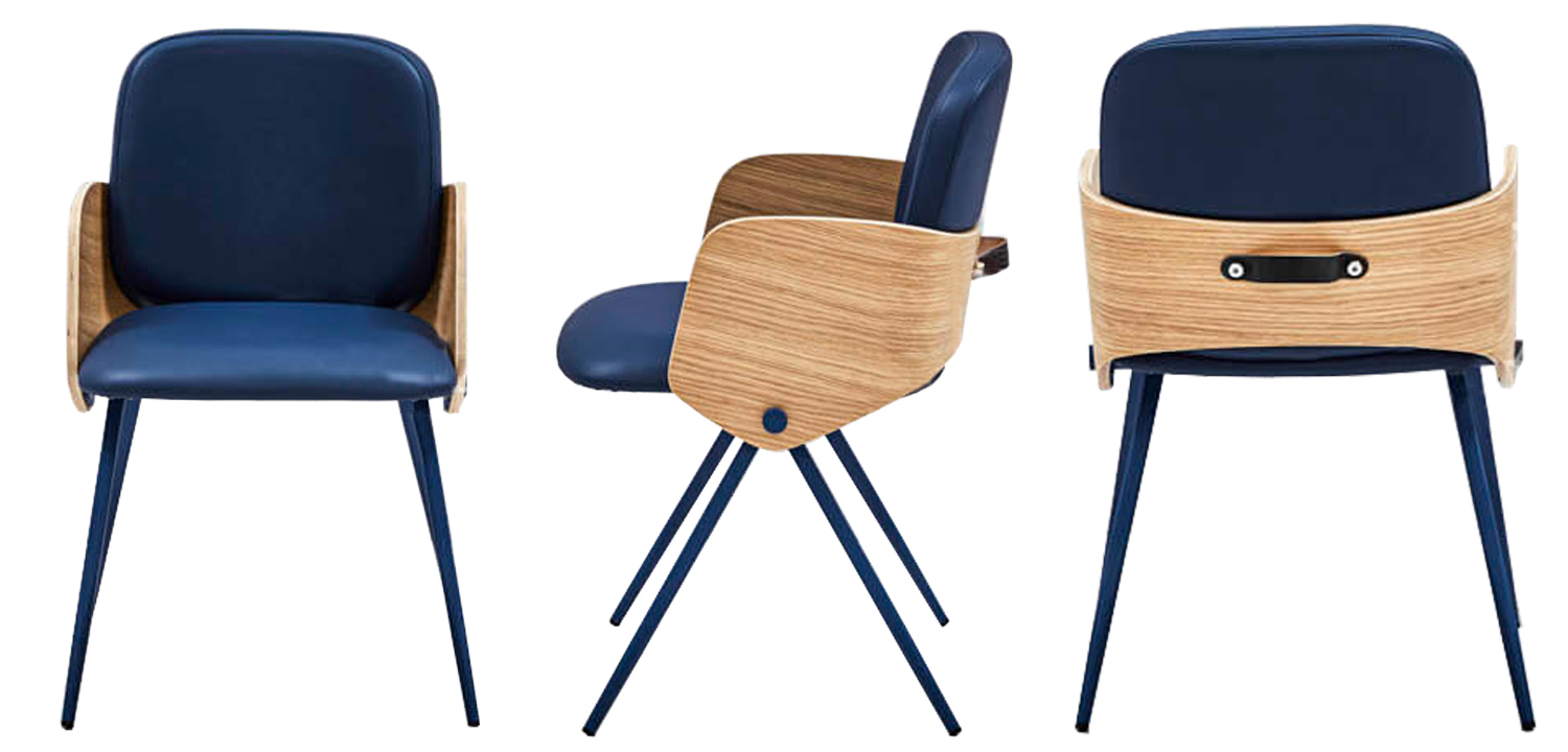 Стул Fionan Stool Blue - фото