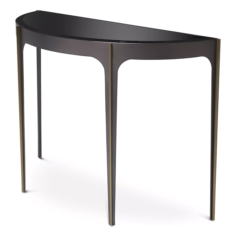 Консоль Eichholtz Console Table Artemisa Bronze Бронза Черный в Ижевске | Loft Concept 