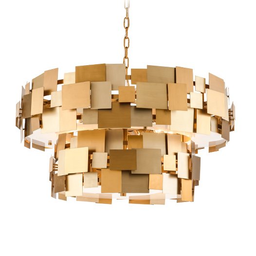 Люстра Gold Plate Chandelier 8  в Ижевске | Loft Concept 