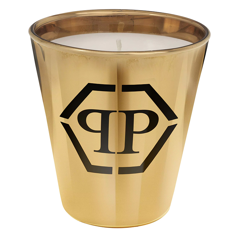 Свеча Philipp Plein Candle Empire Gold S Золотой Черный Белый в Ижевске | Loft Concept 