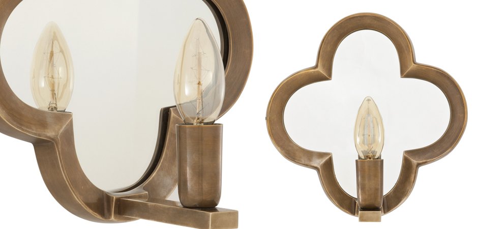 Бра Eichholtz Wall Lamp West Lake Brass - Loft-Concept в Ижевске