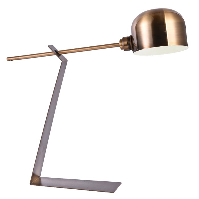 Рабочая лампа Brass Loft Table Lamp II Латунь в Ижевске | Loft Concept 