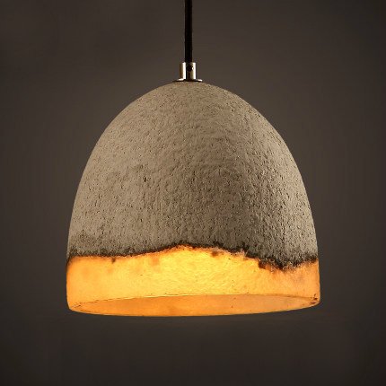 Подвесной светильник Art Concrete Pendant №9 Серый в Ижевске | Loft Concept 