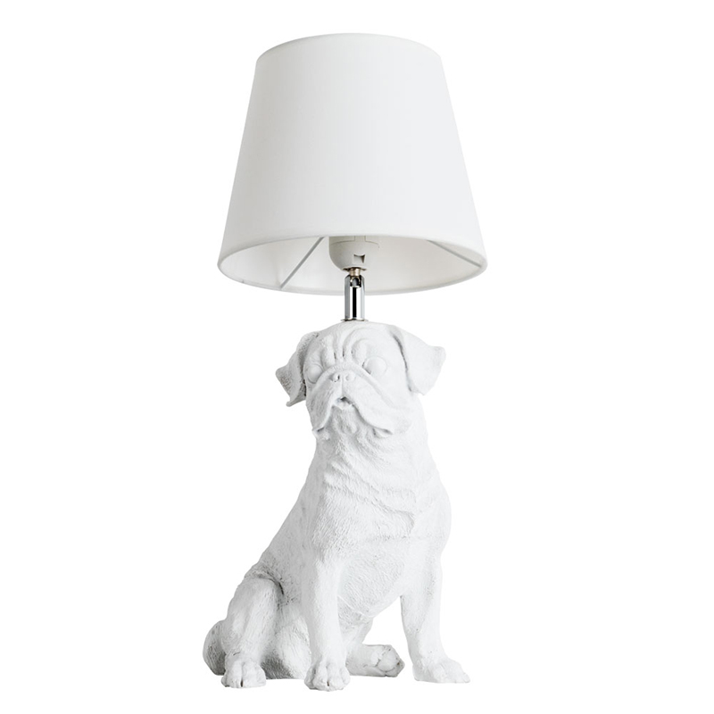 Настольная лампа White Bulldog Table Lamp Белый в Ижевске | Loft Concept 