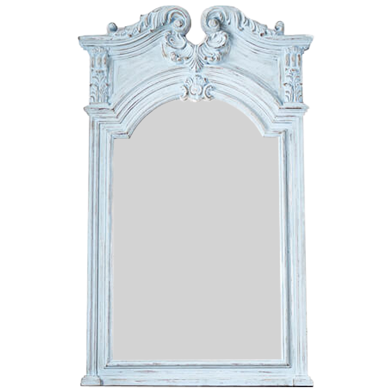 Зеркало Lupescu Mirror Pastel Blue Винтажный голубой в Ижевске | Loft Concept 