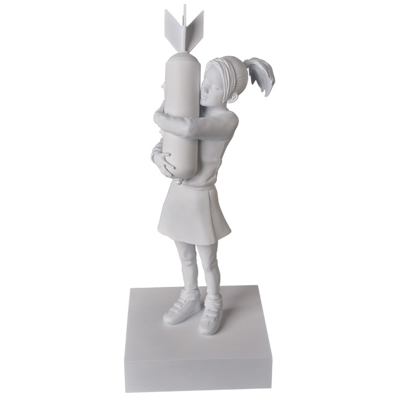 Статуэтка Banksy Bomb Hugger Sculpture White Белый в Ижевске | Loft Concept 