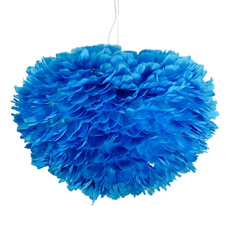 Люстра из перьев Plumage Blue  в Ижевске | Loft Concept 