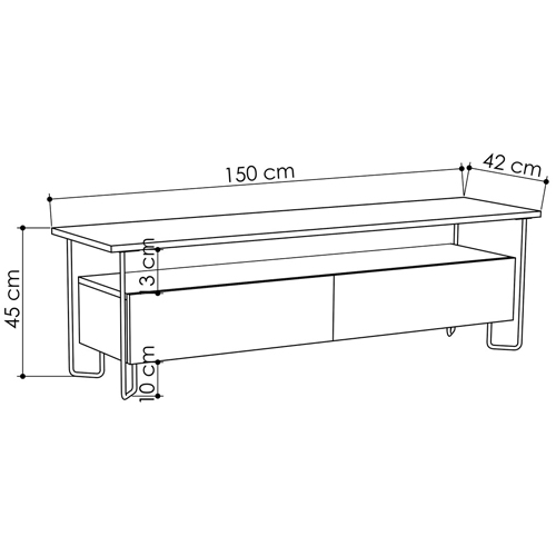 ТВ-тумба Lee Beige TV Stand в Ижевске