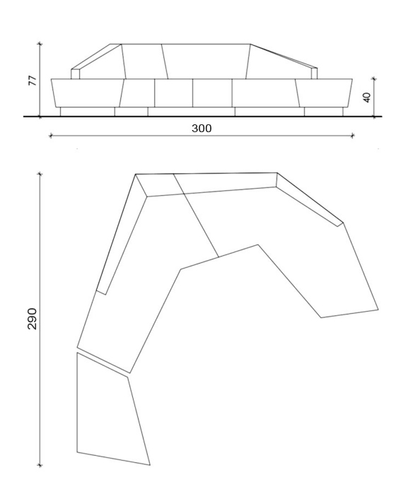 Диван Anaktae ADRASTUS SOFA в Ижевске