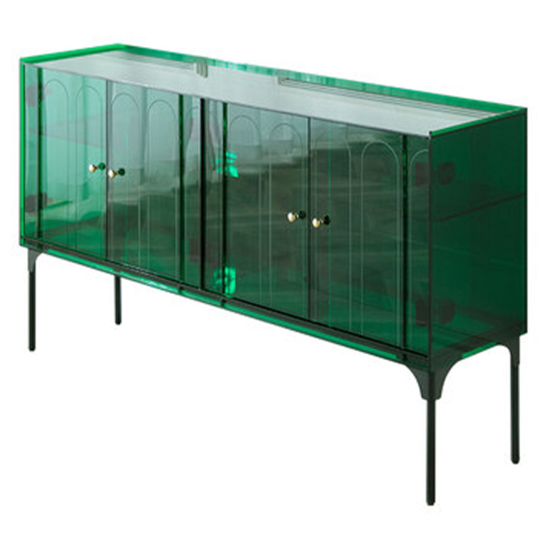 Зеленый комод из акрила Green Acrylic Furniture Chest of Drawers Зеленый в Ижевске | Loft Concept 