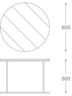 Стол Loft Wooden Round в Ижевске