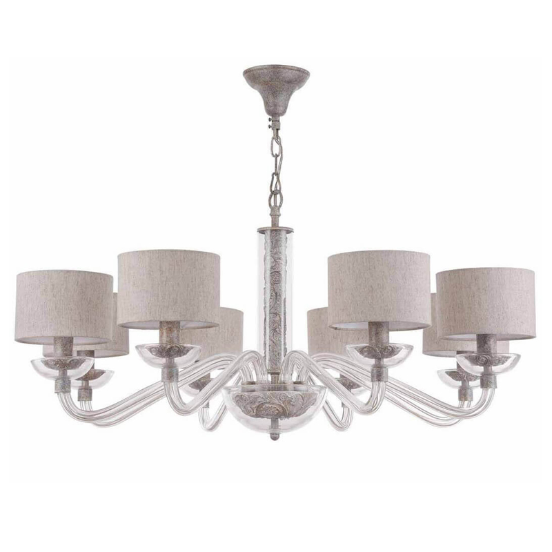 Люстра Sabella Light Chandelier 8 lamp Серый в Ижевске | Loft Concept 