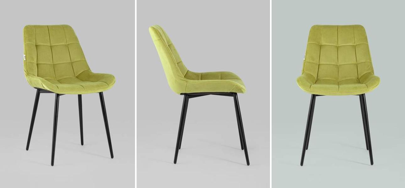 Стул NANCY Chair Зеленый лайм - фото